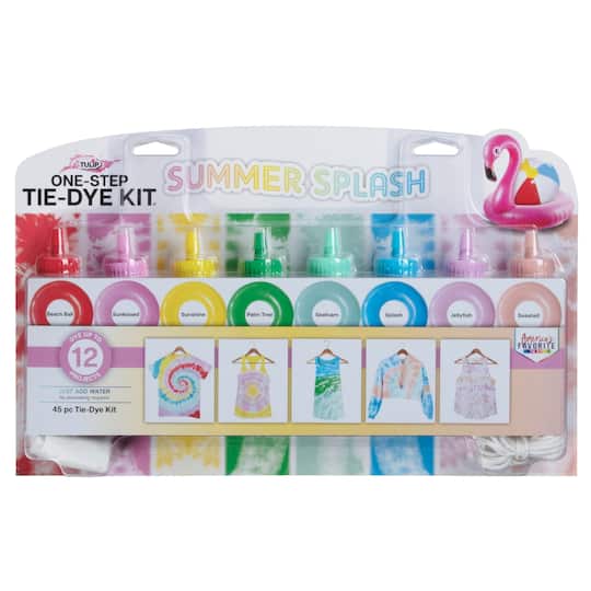 Tulip® One-Step 8 Color Summer Splash Tie-Dye Kit